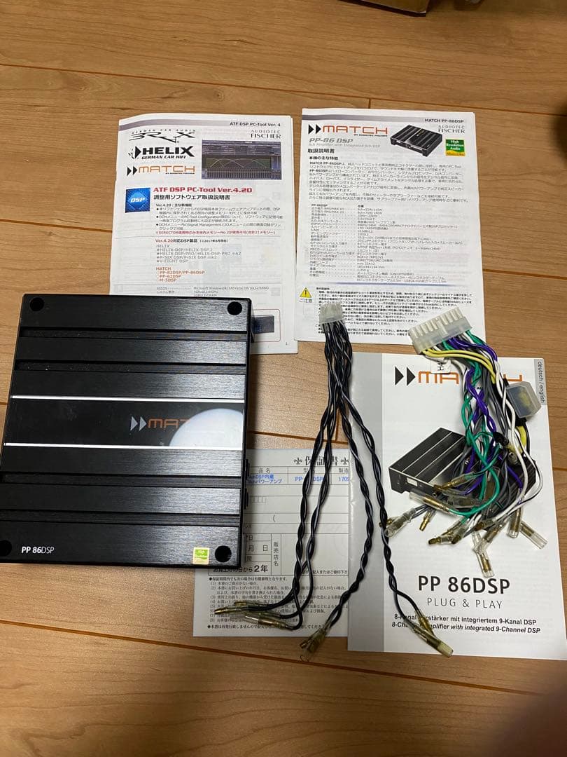 MATCH PP 86DSP DSPアンプ目立った傷や汚れなし BRIGHTFACE_UK