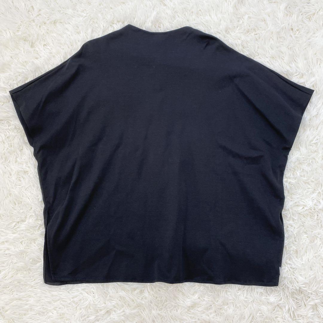 【極美品】アドーア　ポンチョ　ブラウス　伸縮　体型カバー
