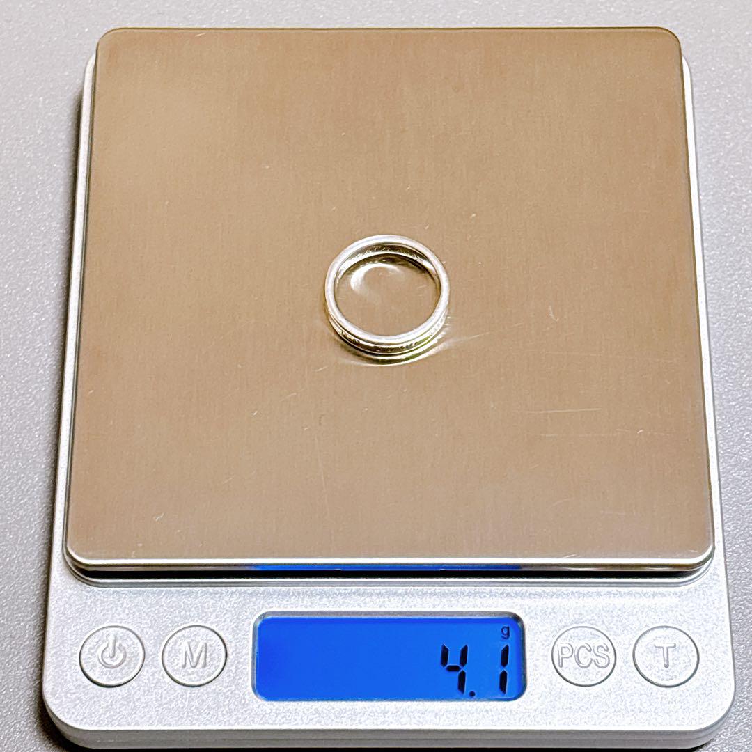 【美品】11号 Tiffany ティファニー 1837 ナロー リング 925