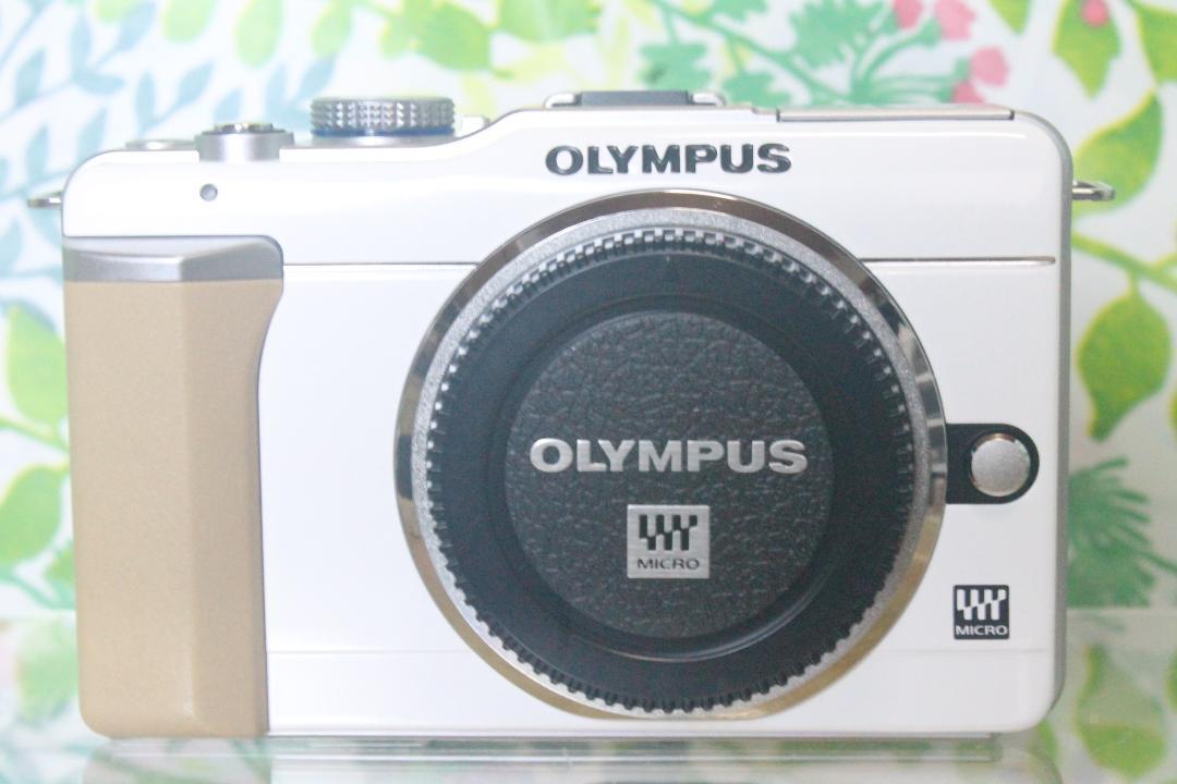 ❤️Wi-Fi❤️OLYMPUS PEN E-PL1 ミラーレス一眼 ホワイト♪