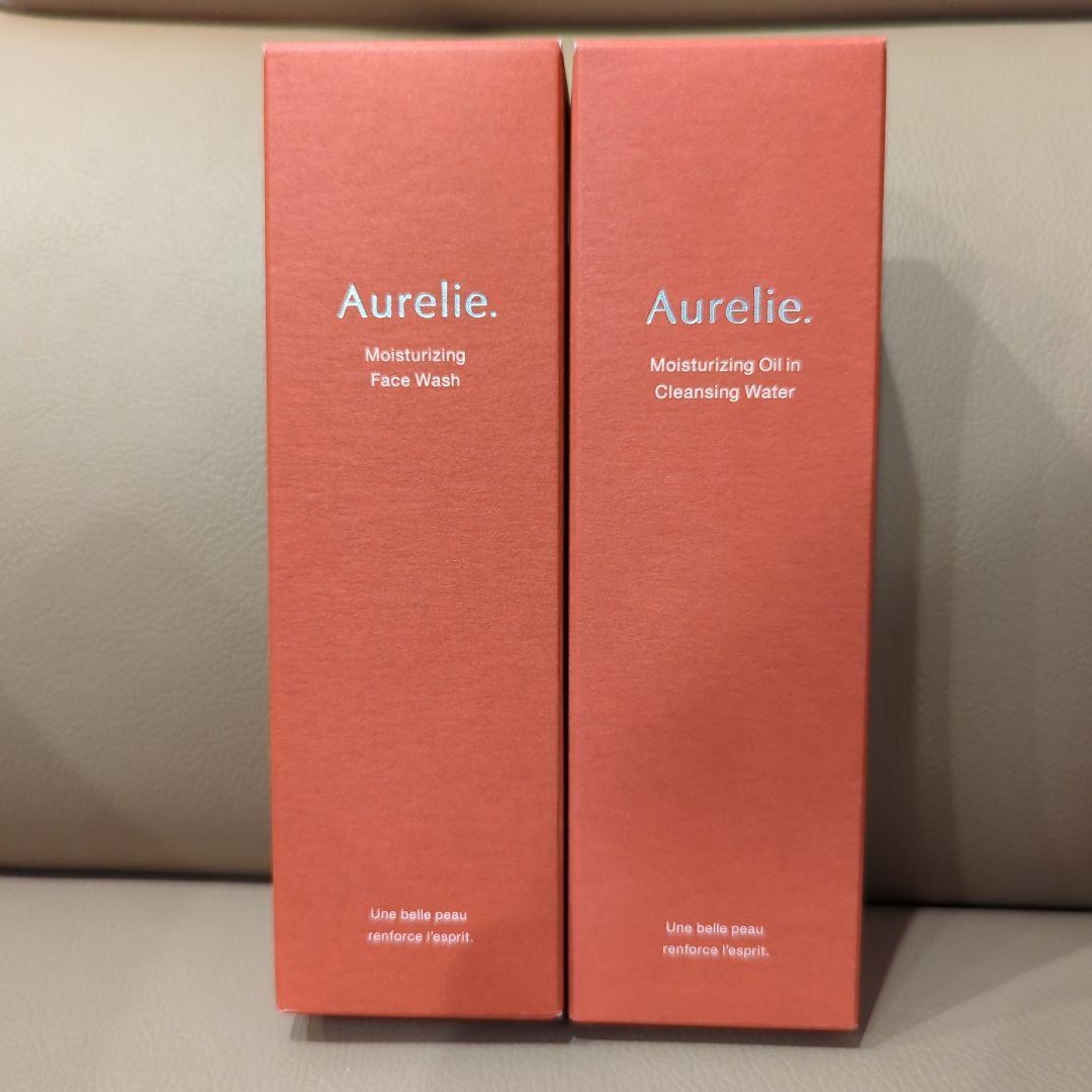 Aurelie 洗顔料・クレンジングウォーター 2本セット＆トライアルセット付き