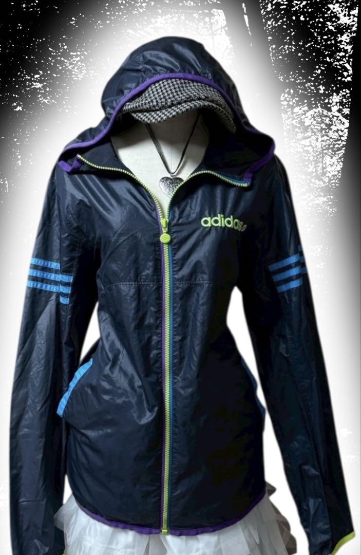 レアadidas3本線ベロア刺繍パーカy2k平成ギャルフェアリーグランジロック 平成ギャルadidasトラックジャケット3本線y2kフェアリーグランジ