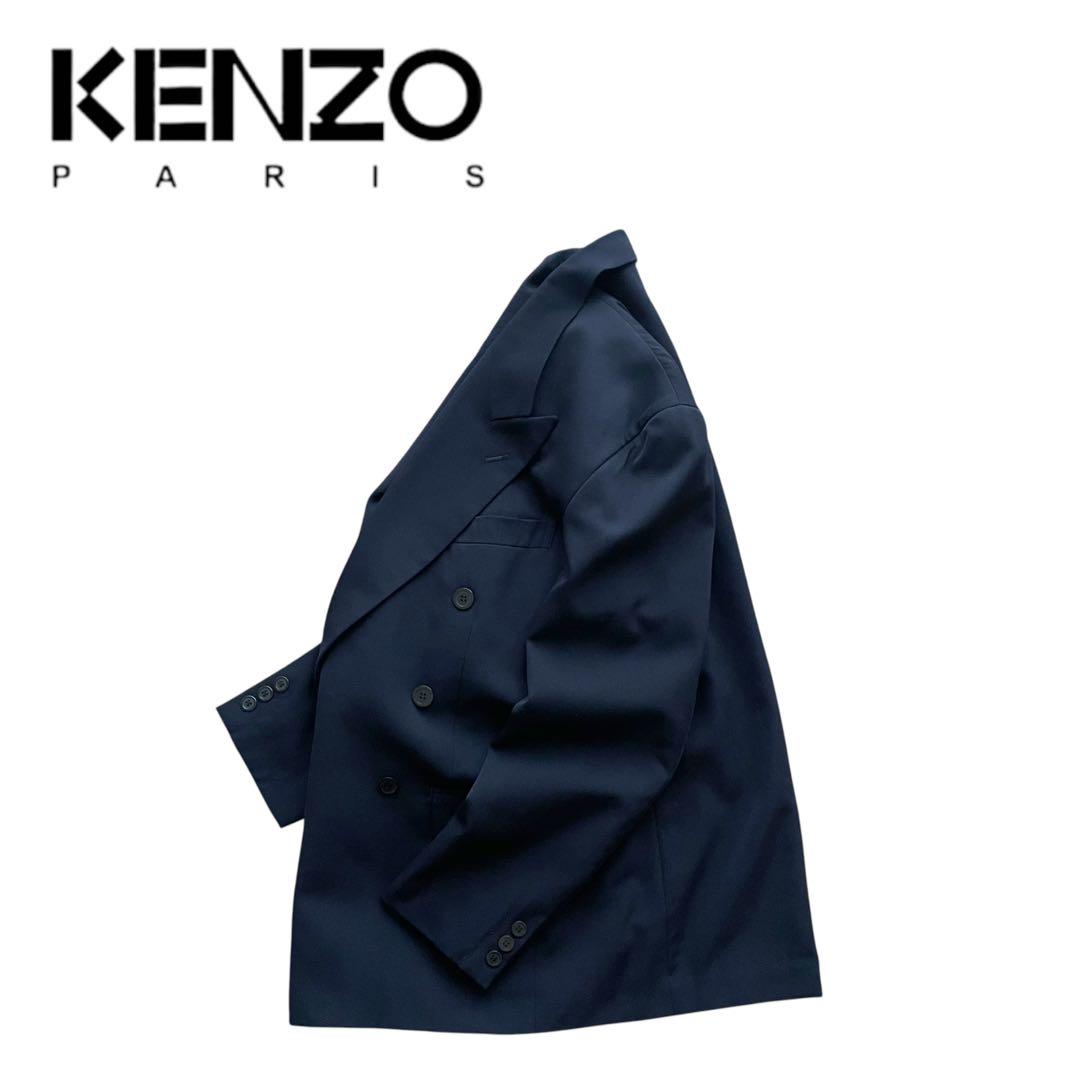 【極美品】KENZO ケンゾー 80s~ 日本製 ダブル テーラード ジャケット