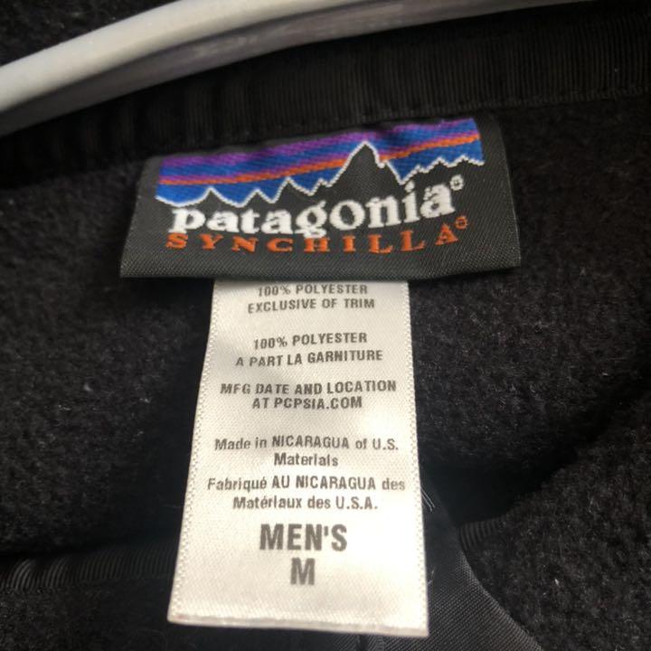 大得価在庫 最終価格 patagonia パタゴニア フリース オールブラック スナップT tcx5s-m79708097712 定番日本製