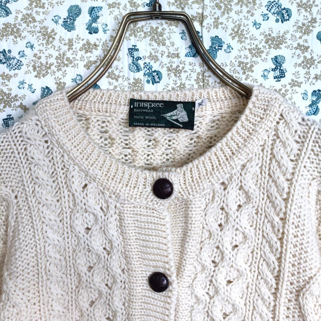 カーディガン アイルランド製
