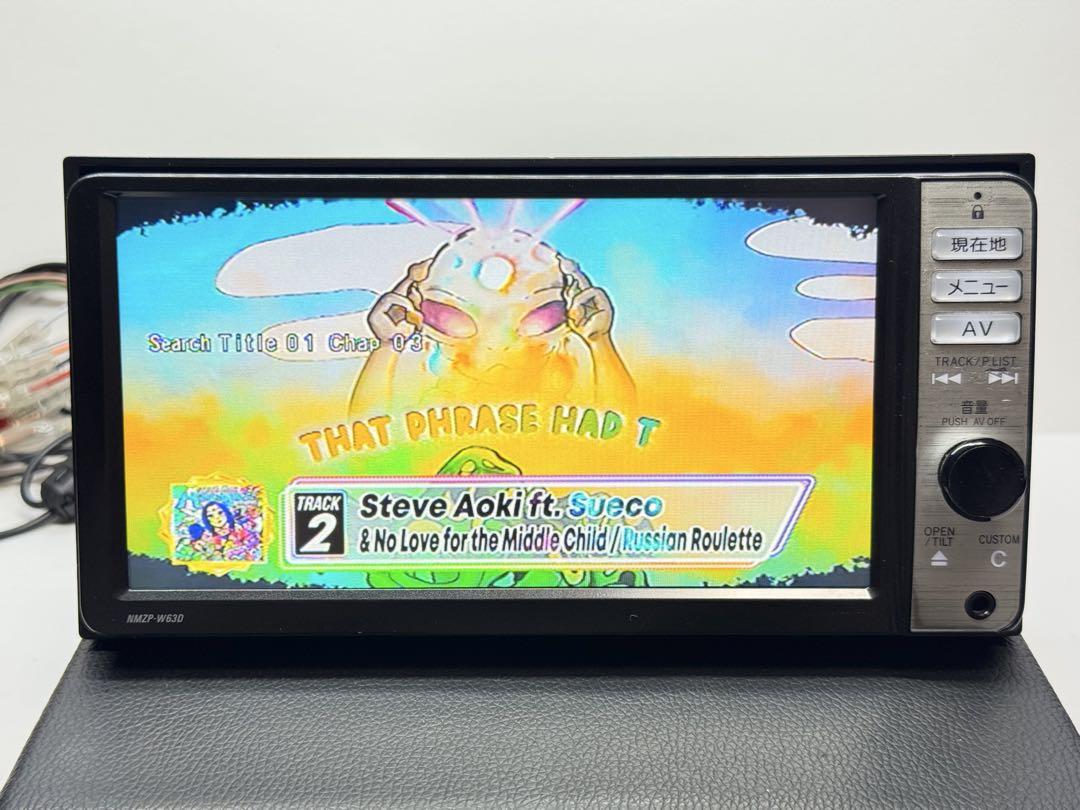 新品タッチパネル NMZP-W63D 2012年地図データ ダイハツ純正ナビ
