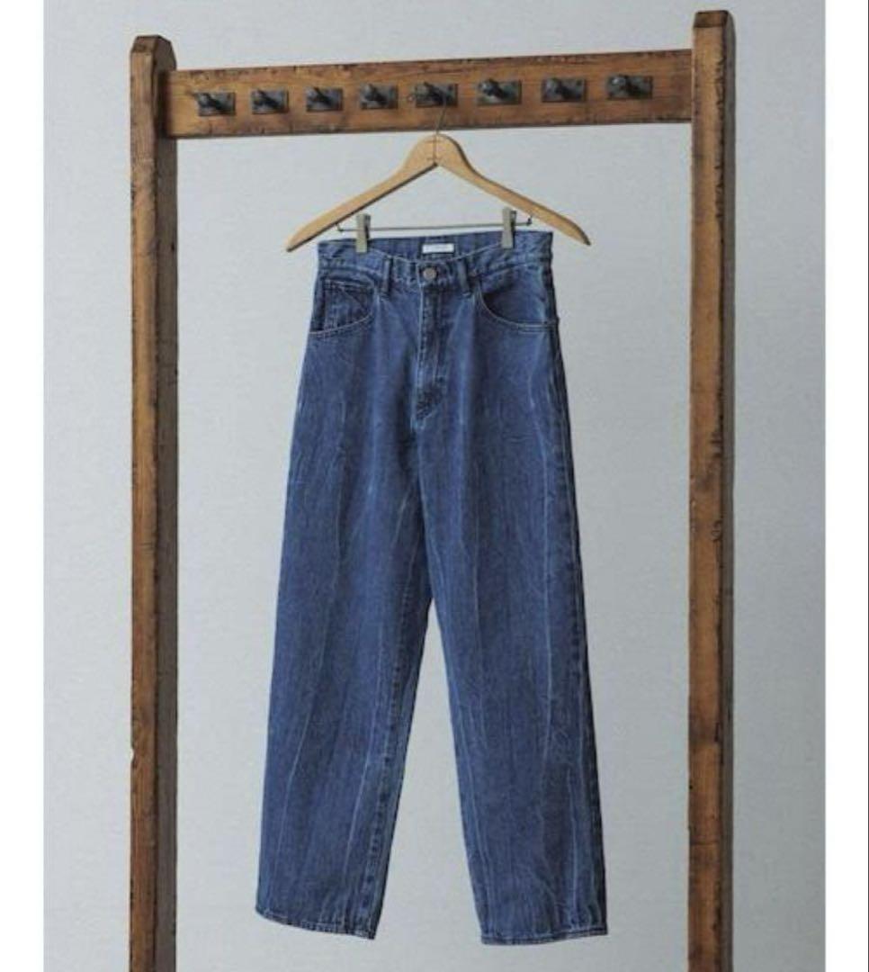 LIDNM VINTAGE SLUB STRAIGHT DENIM Sサイズ