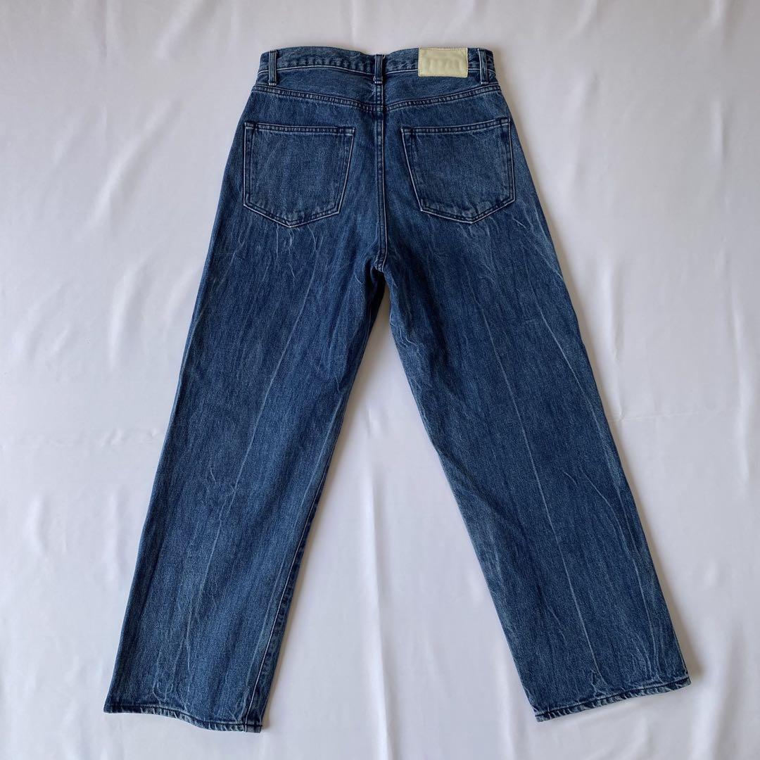 LIDNM VINTAGE SLUB STRAIGHT DENIM Sサイズ