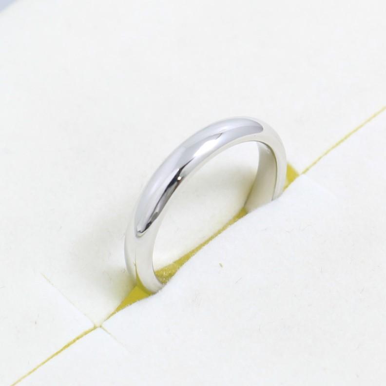 ティファニー TIFFANY PT950 8号 クラシックバンドリング 美品