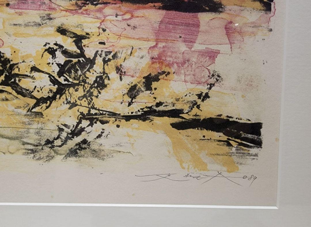 ザオ・ウーキー　 Zao Wou-Ki　版画