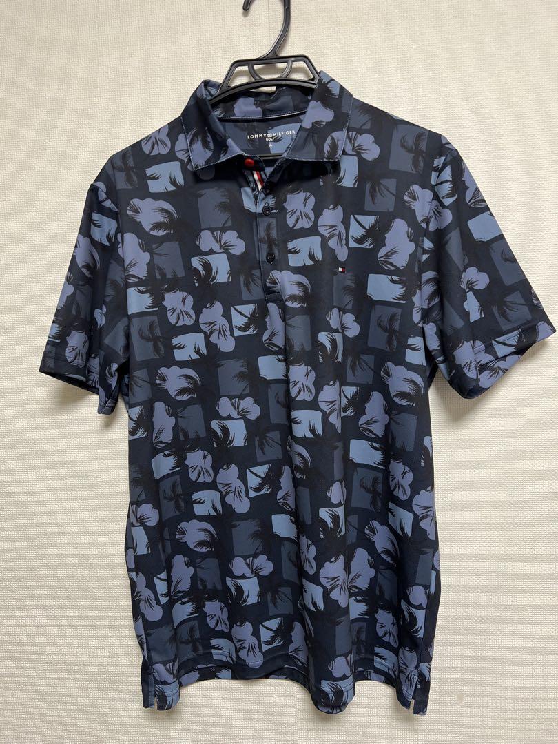 TOMMY HILFIGER GOLF 花柄シャツ LL