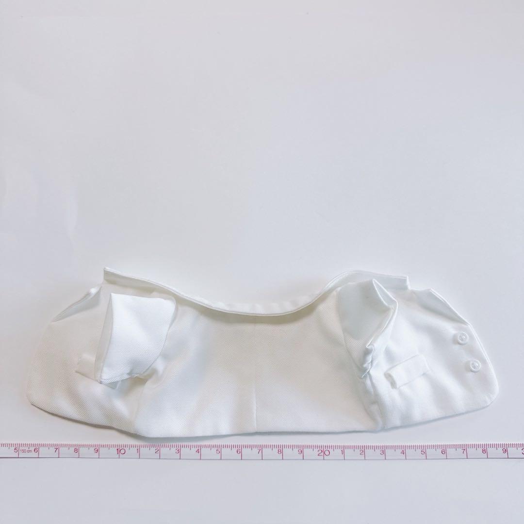 白 20cm スーツ5点セット ぬい服 すのチル - メルカリ