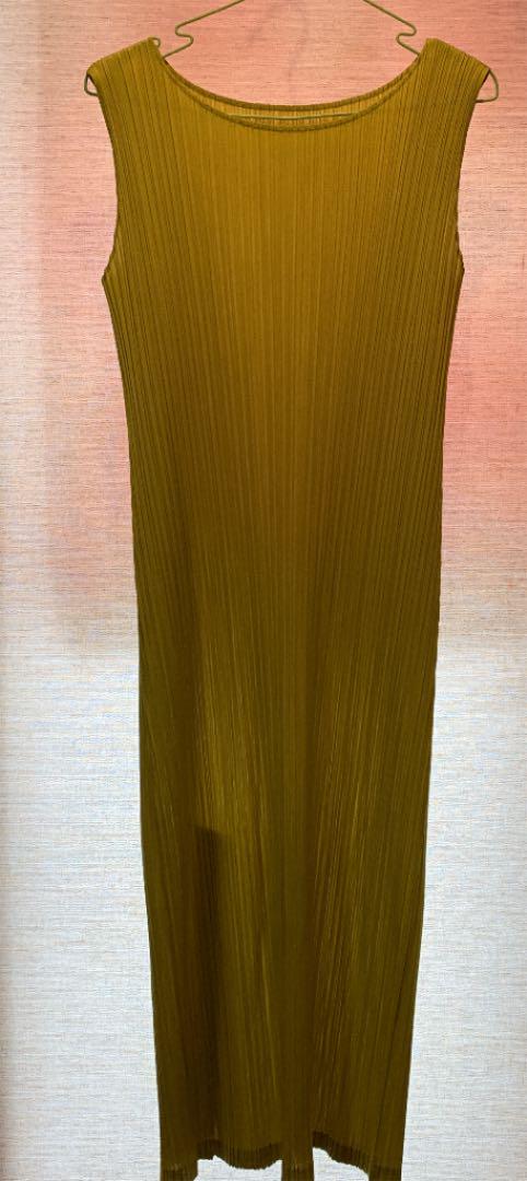39%割引L人気新品入荷 pleats please ノースリーブワンピース 3サイズ 値引きサービス PLEASE ノースリーブ ワンピース PLEATS ひざ丈ワンピース