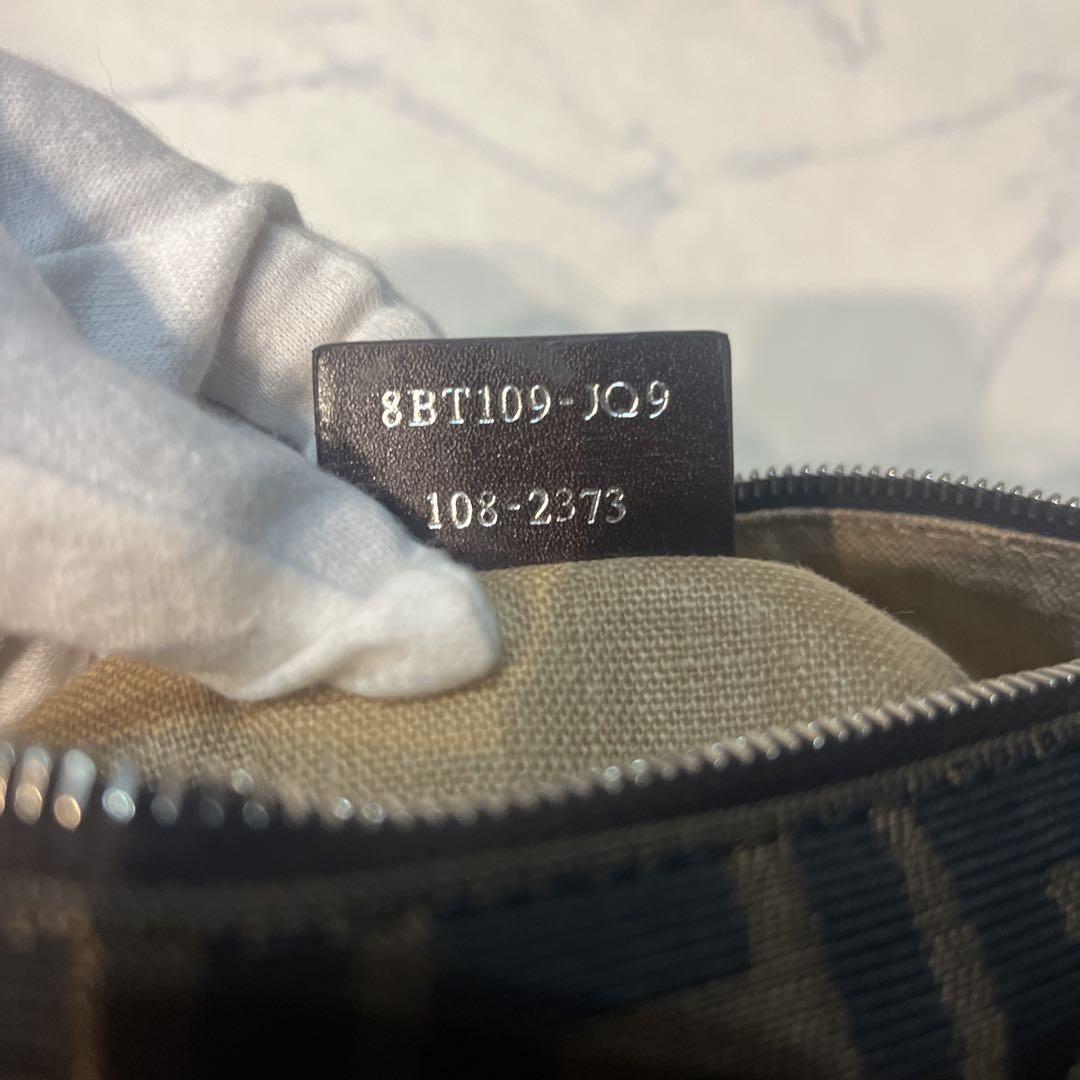 超美品】Fendi FFロゴ ショルダーバッグ ブラウン