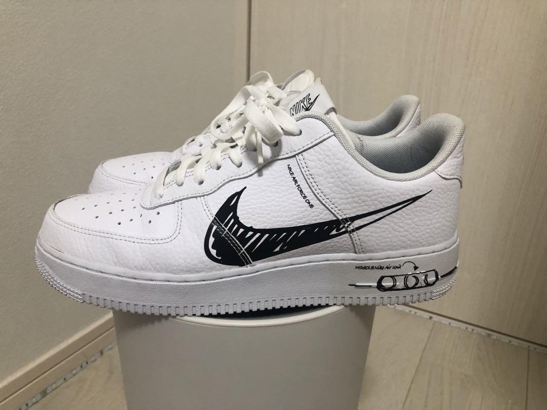 エアフォース1 スケッチ air force1
