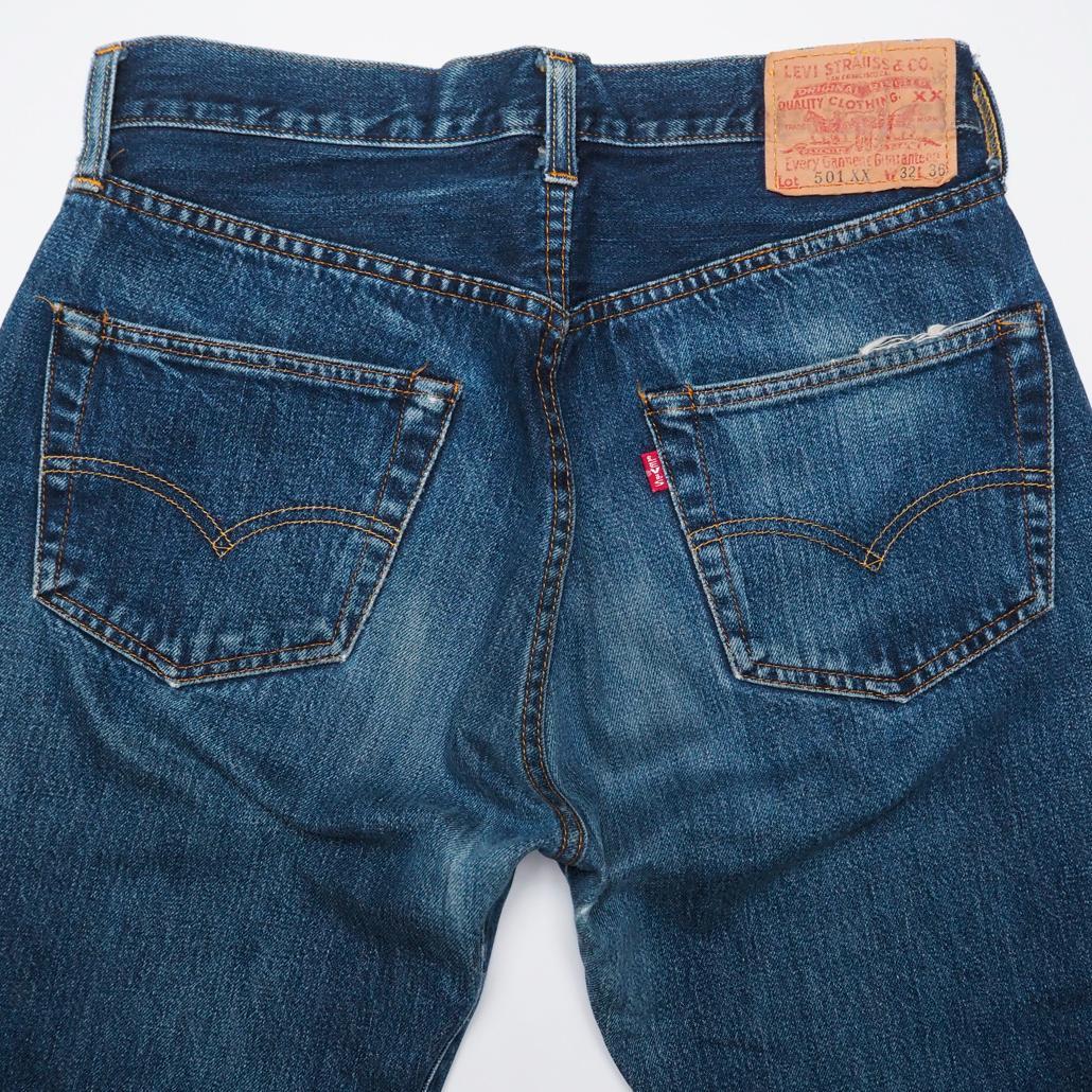 90s USA バレンシア工場製LEVI'S 501-0003 ビッグE 赤耳