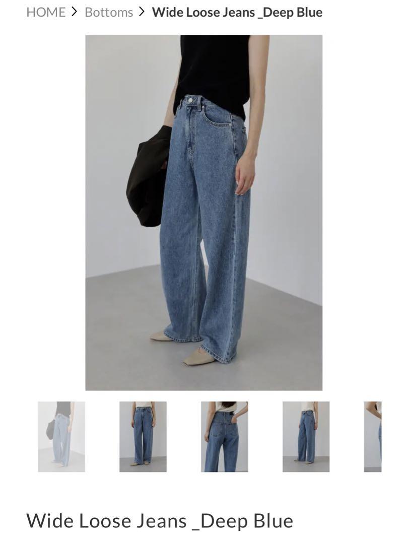 na.e wide loose jeans Mサイズ通常丈