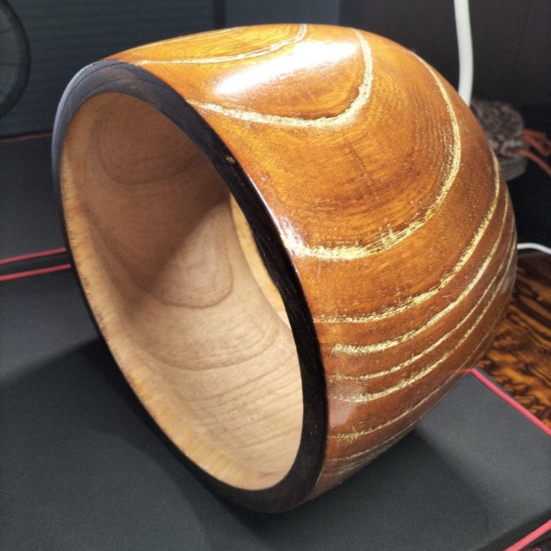 締太鼓　和太鼓　くり抜き胴　中古品良品