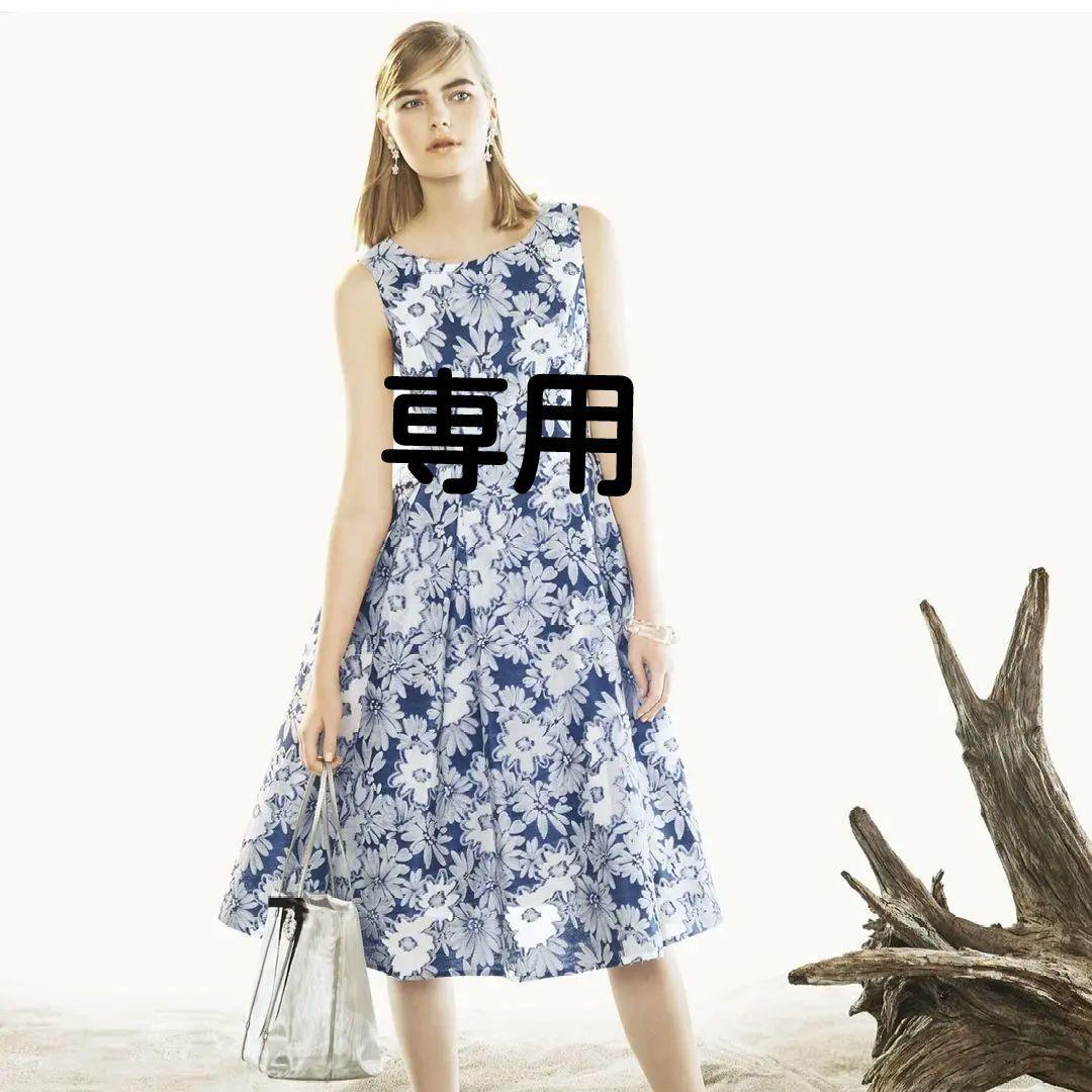 専用rene 花柄 ワンピース 34