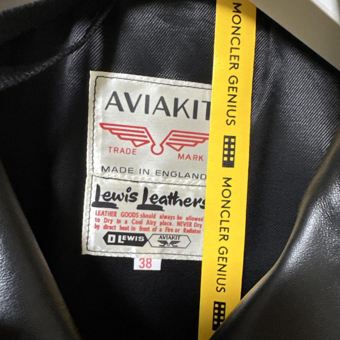 MONCLER×FRGMT×Lewis Leather サイクロン ライダース