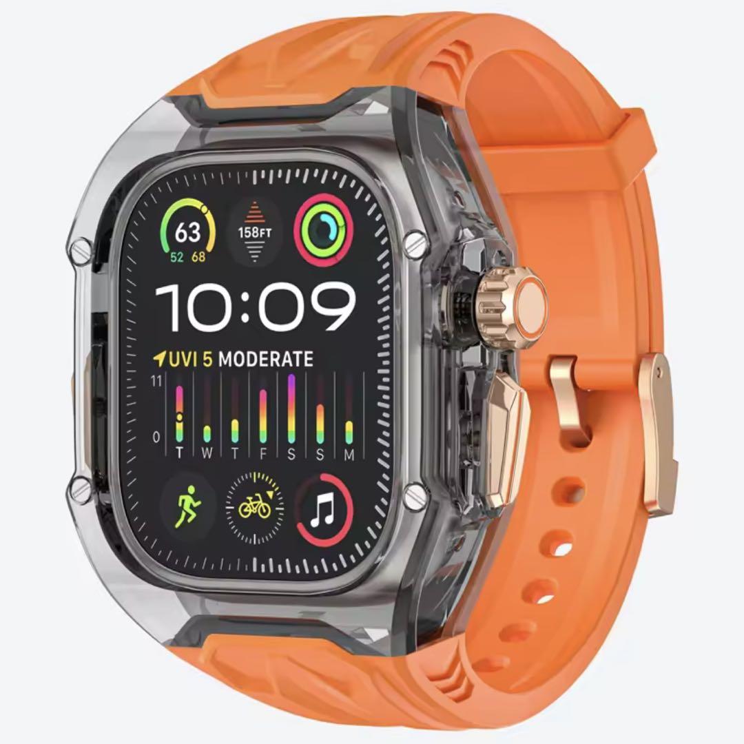 Apple Watch フルケース超耐衝撃 6色展開 40〜49mm対応