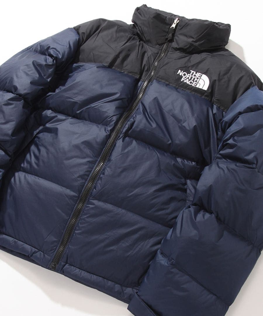 THE NORTH FACE ダウンジャケット ヌプシ 700 ネイビーブルー