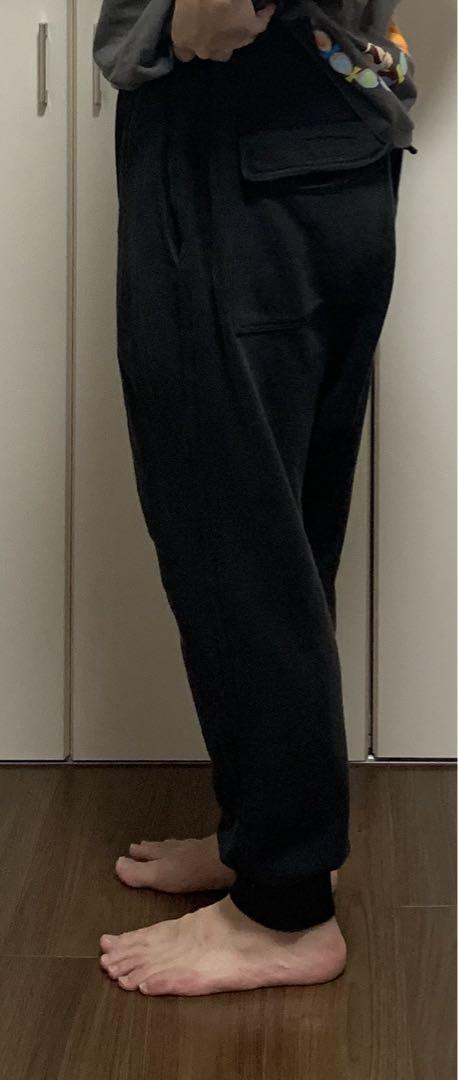 リックオウエンス ダークシャドウ サルエルクロップドパンツ　ブラック XL