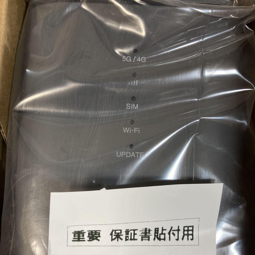 ドコモhome5G HR-02 新品未使用 ホームルーター ①