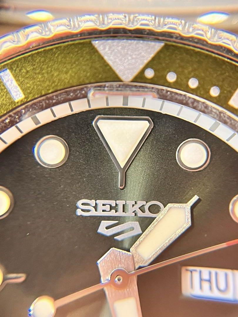 美品 seiko5スポーツ 稼動品 SEIKO5SPORT