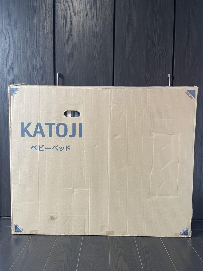 【美品】ベビーベッド ミニ katoji ハイタイプ ミニベビーベッド