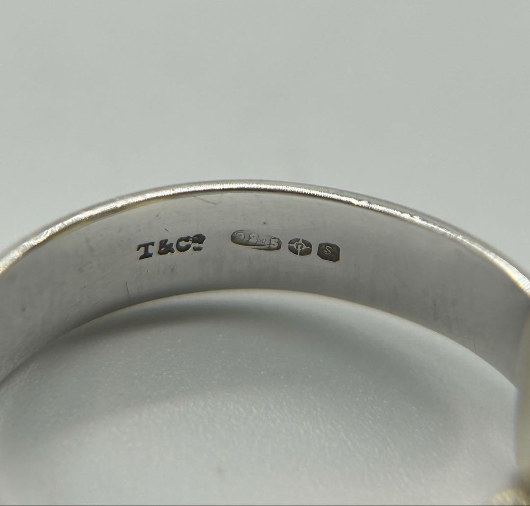 ティファニー TIFFANY スタッキング ダイヤモンド リング 9号 コンビ