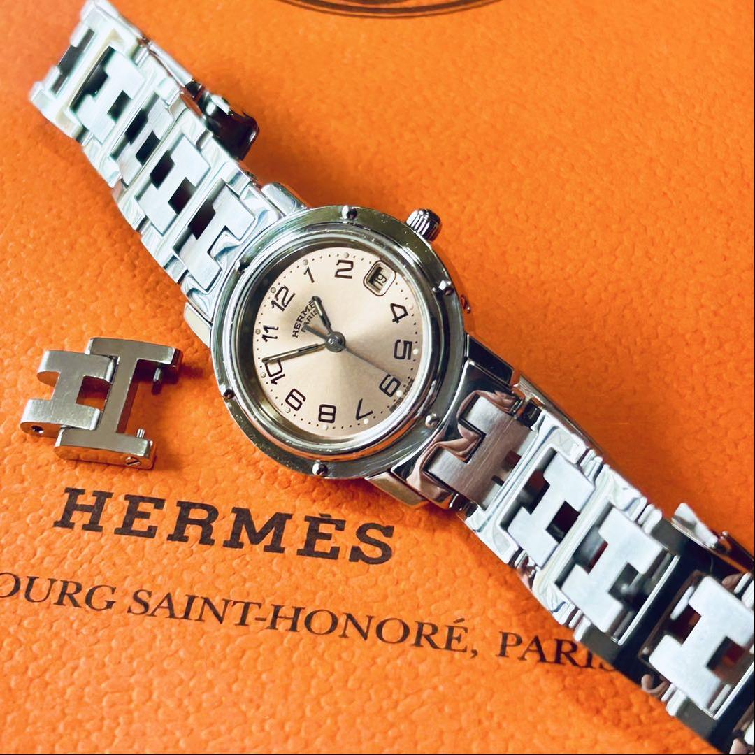 【HERMES】✨極美品✨ エルメス クリッパー レディース 腕時計