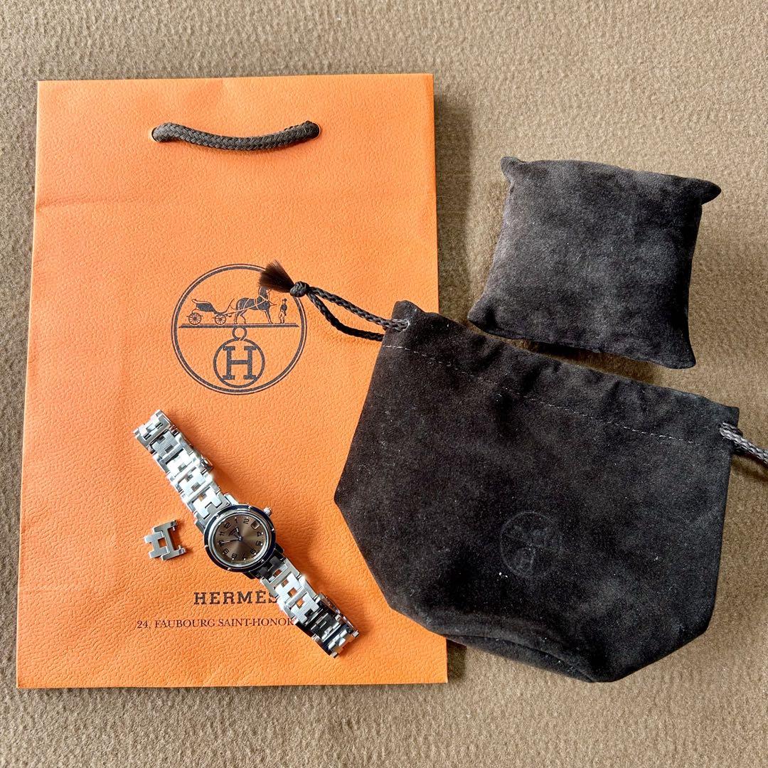 【HERMES】✨極美品✨ エルメス クリッパー レディース 腕時計