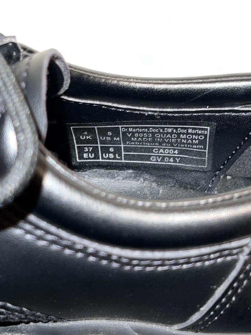 DR MARTENS ヴィーガン 8053 Quad Mono オックスフォード