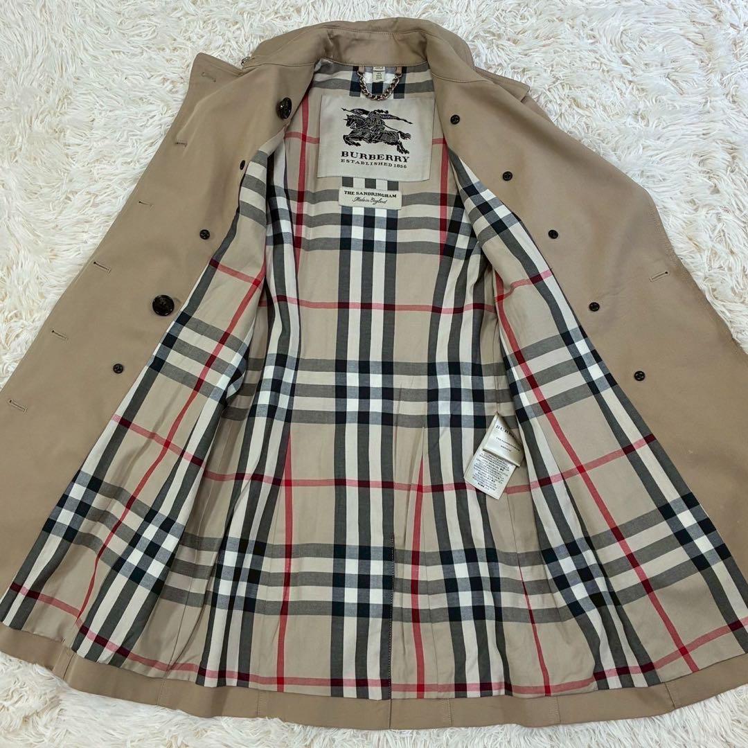 美品 BURBERRY LONDON 2467 トレンチコート メガチェック 美品 BURBERRY LONDON 2467 トレンチコート メガチェック