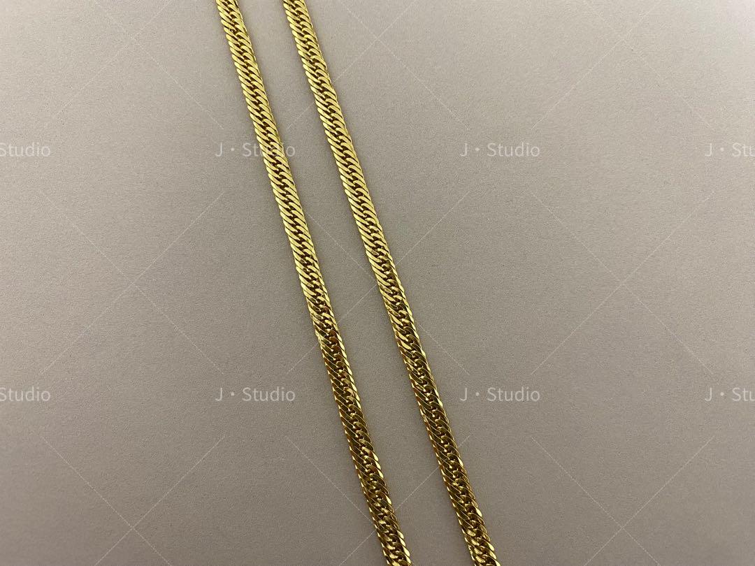 新着入荷の通販 喜平8面トリプル シルバー925製 喜平 セーフティ付き k18GF アクセサリー