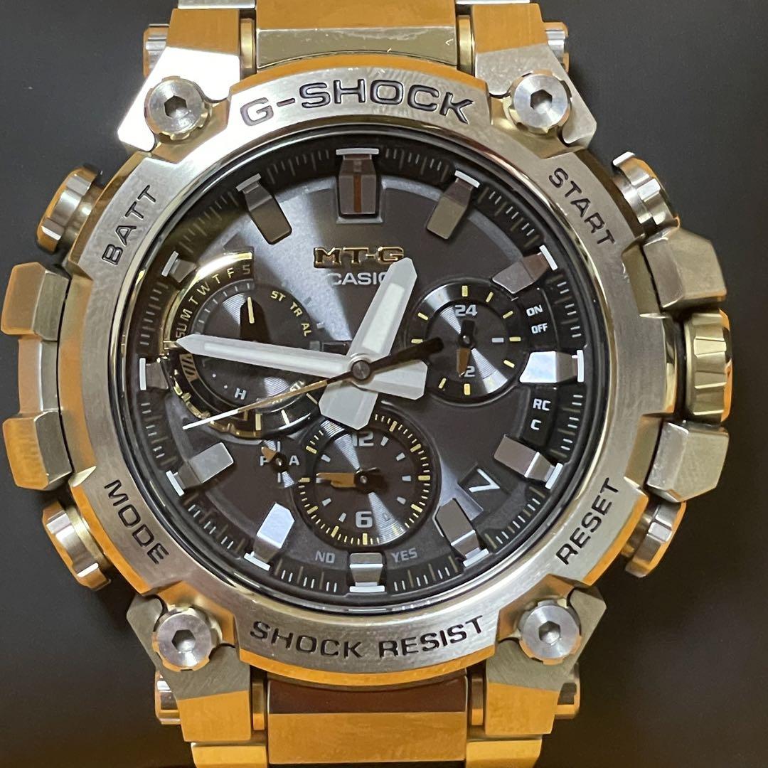 美品 G-SHOCK MTG-B3000D-1A9JF 換えバンド 付き 画像2