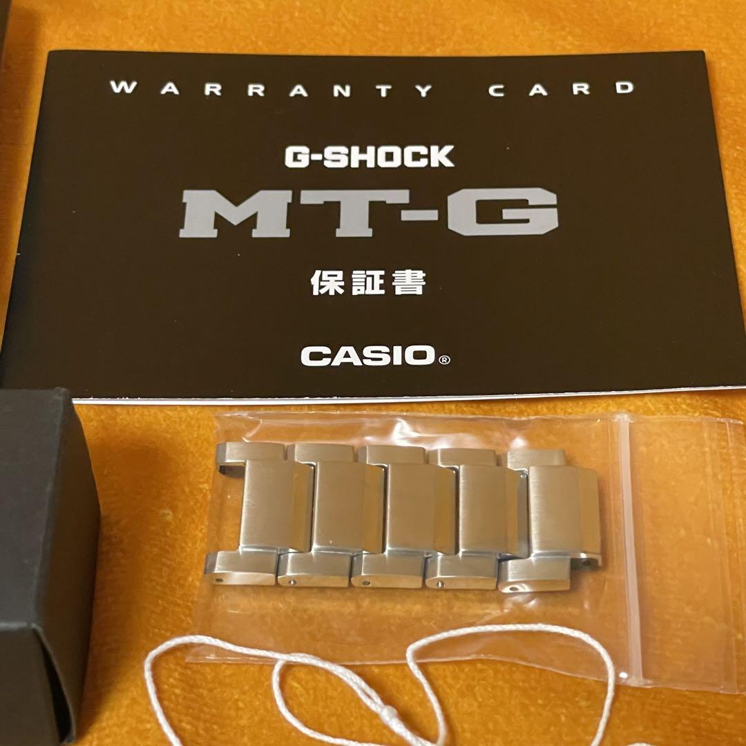 美品 G-SHOCK MTG-B3000D-1A9JF 換えバンド 付き 画像8