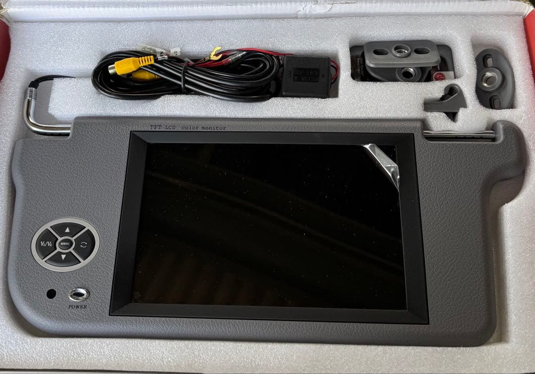 バイザーモニター 2つセット BRIGHTFACE_UK