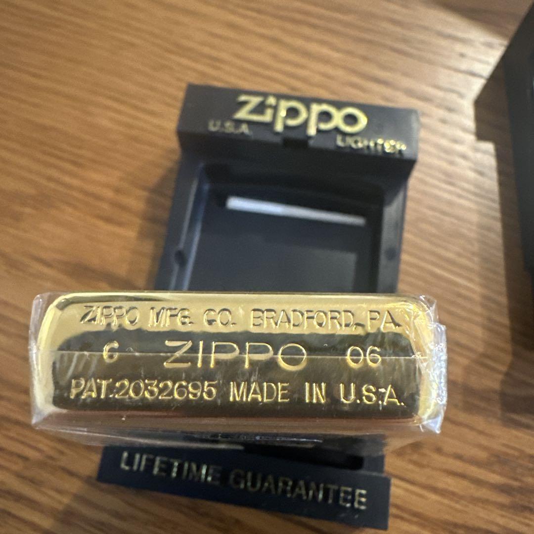 ZIPPOライターセット（金色・銀色）