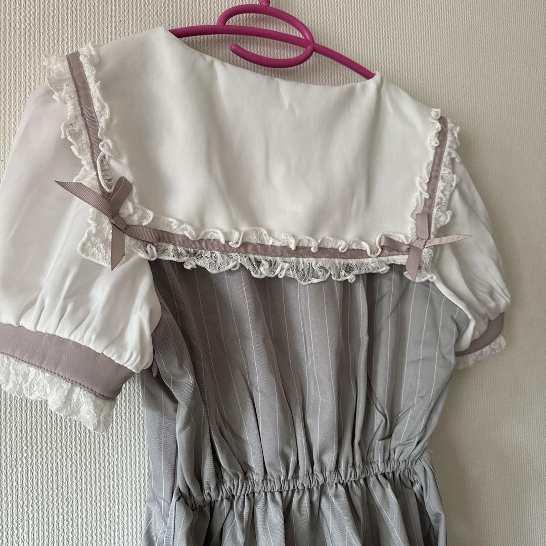 リズリサ　完売　セーラーカラーセットアップ　半袖