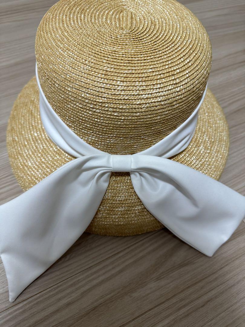 帽子 Chapeau d' O StrawBraid Casablanca
