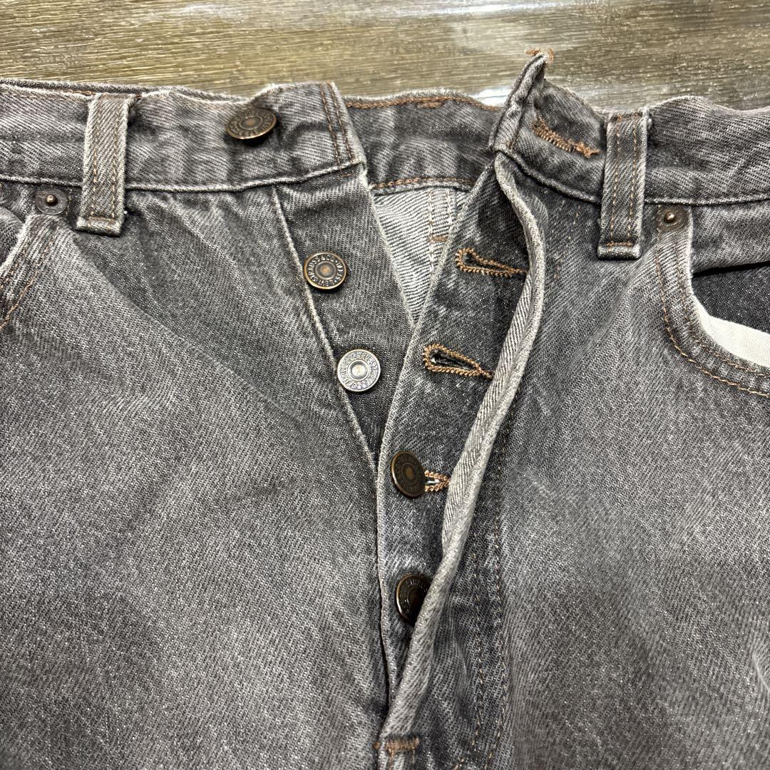 Levi's 501 先染めブラック USA製 W31 L30