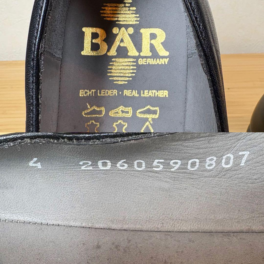 【美品】BAR ベアー ストラップパンプス レザー コンフォートシューズ