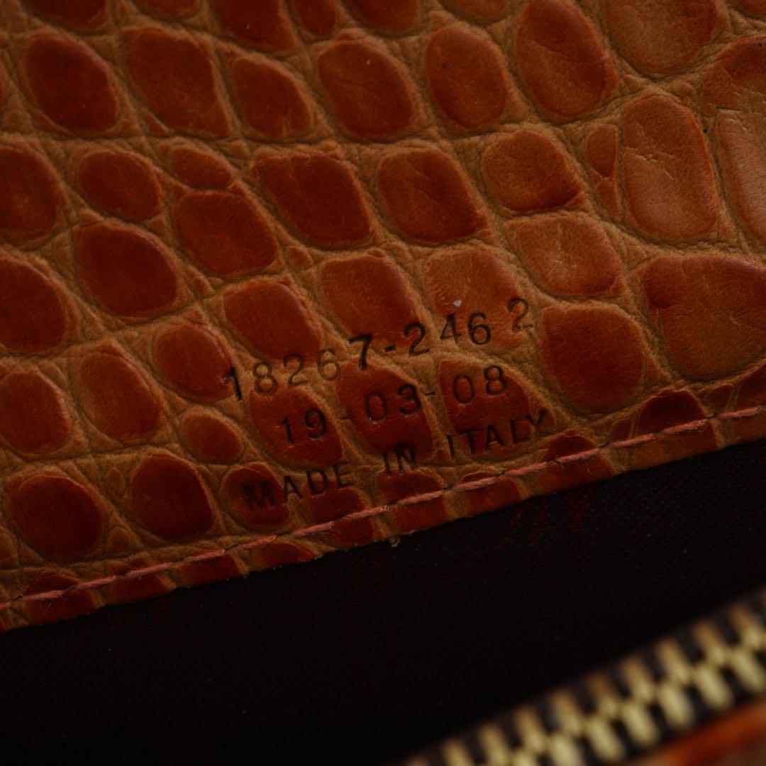 新品同様の状態　ETRO エトロ　長財布　レザー×PVC ペイズリー柄