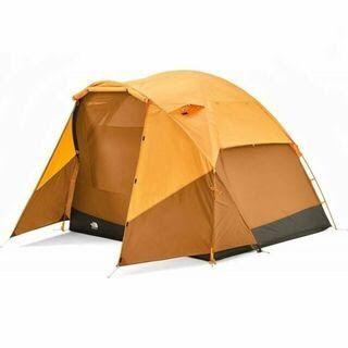 日本全国送料無料商品 | 特集 | ワオナ ノースフェイス テント キャンプ(4人用)オレンジ US限定 テント・タープ