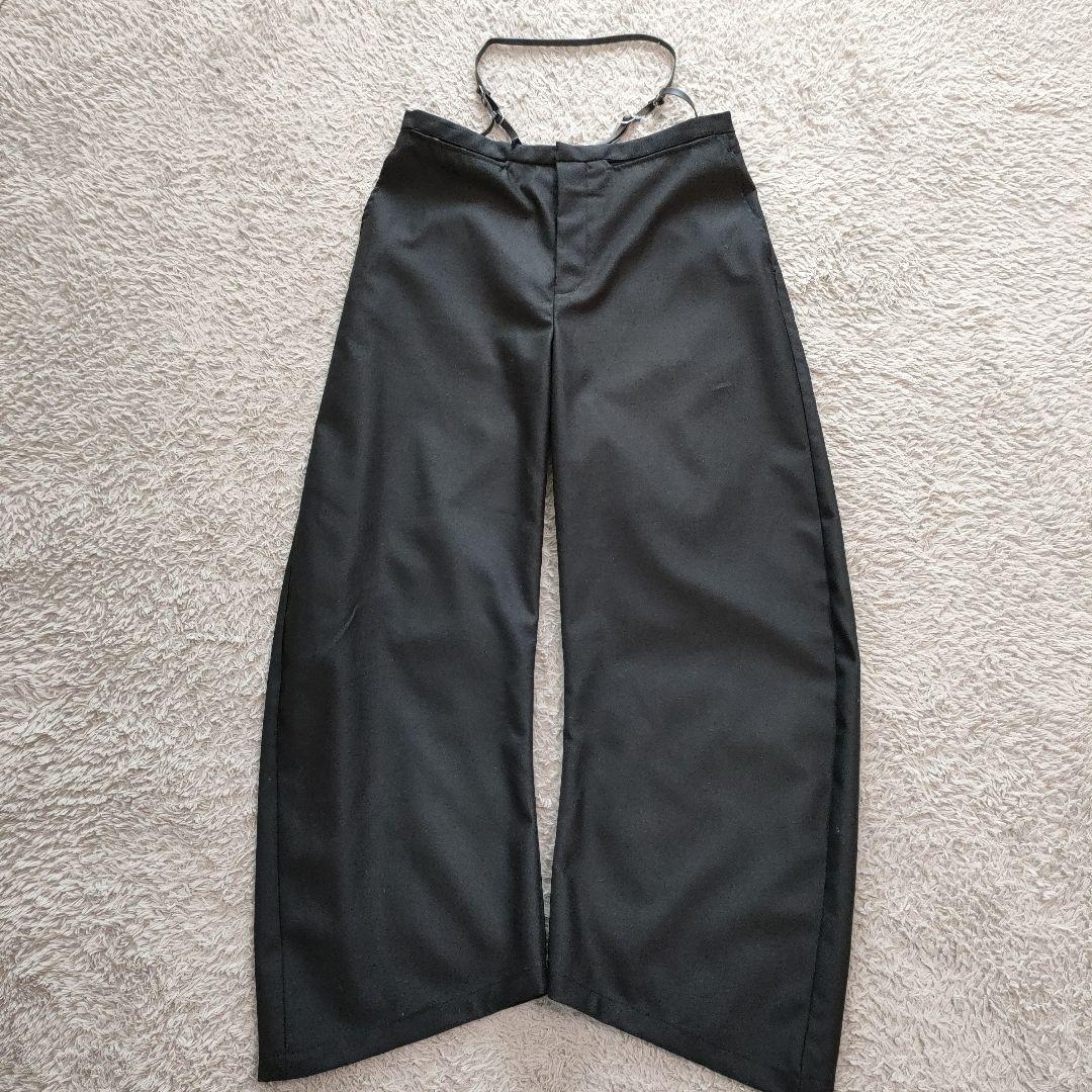 Knuth Marf - spaghetti pants / スパゲッティパンツ (ブラック