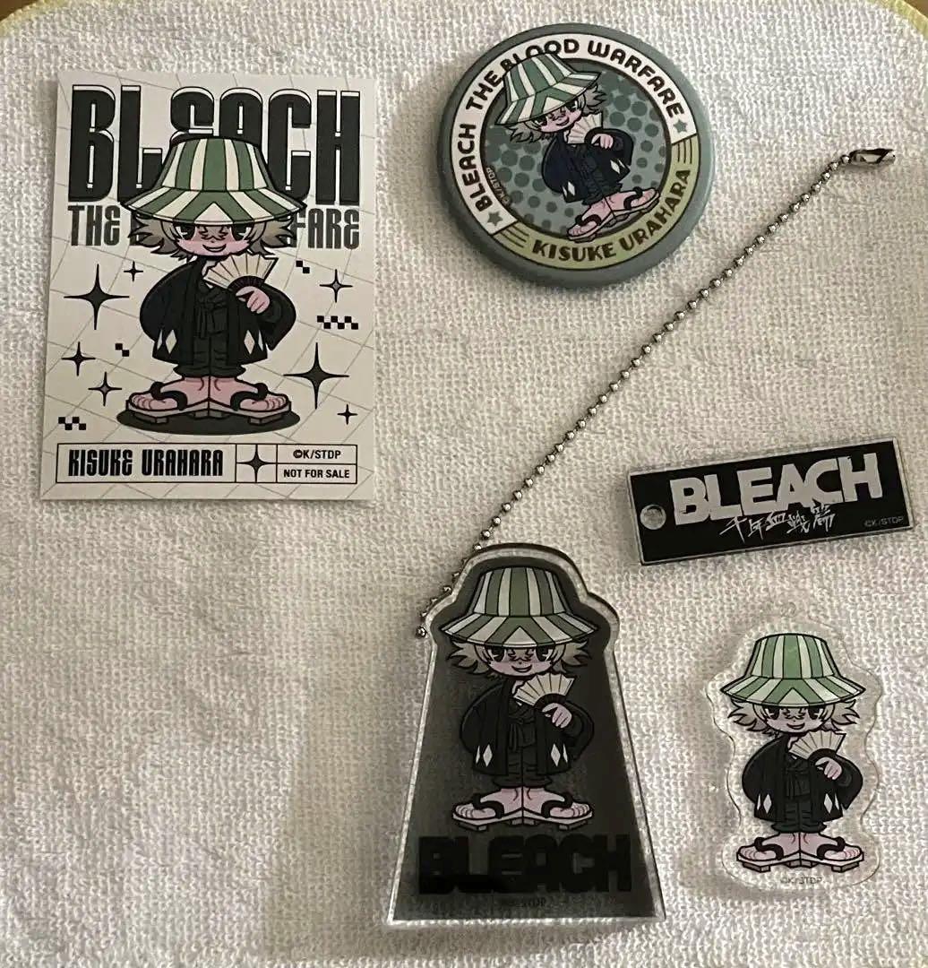 BLEACH 浦原喜助 カード キーホルダー 缶バッジ アクリル