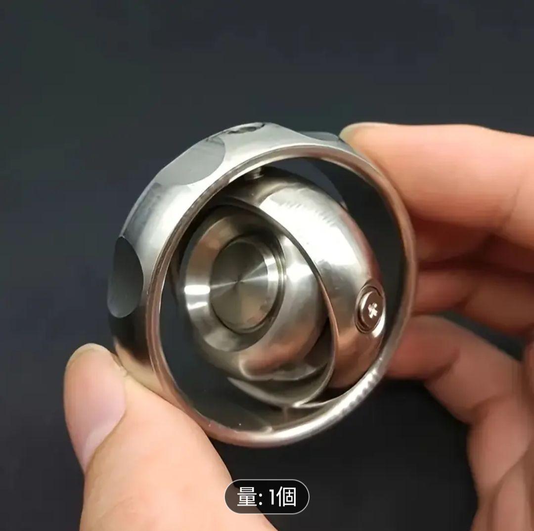 フィジェットトイ 3Dハンドスピナー 360°自由回転 ジャイロ EDC