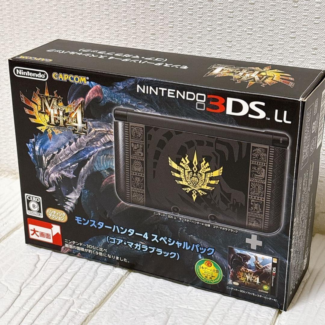 3DS LL モンスターハンター4スペシャルパック ゴア・マガラブラック 3DS LL モンスターハンター4 スペシャルパック ゴア マガラ